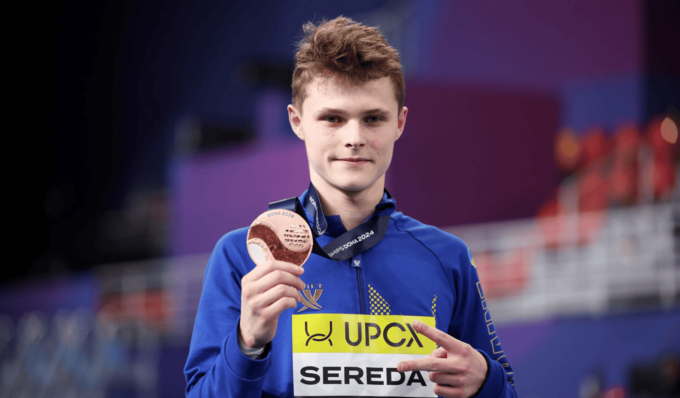 Українець Олексій Середа став найкращим стрибуном у воду в Європі
