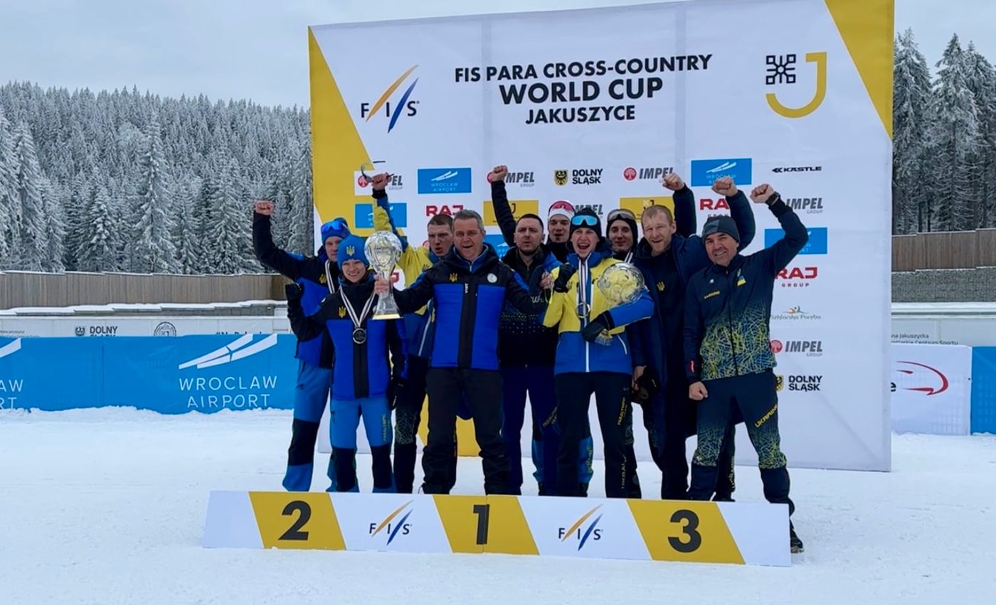 Українська паралімпійська збірна виграла Кубок світу з лижних перегонів