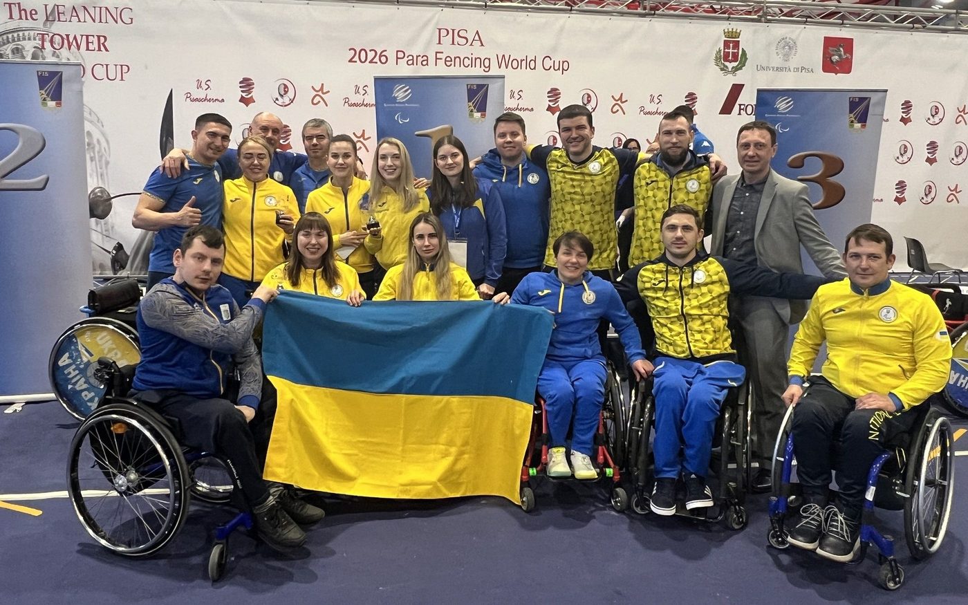 Українські парафехтувальники ввійшли до трійки найкращих на Кубку світу