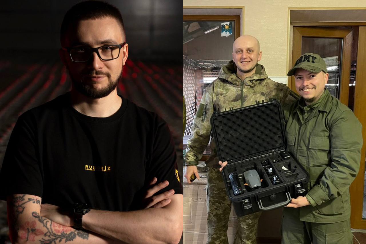 Чеські благодійники задонатили «Спільноті Стерненка» 100 тис крон на оптоволоконні дрони