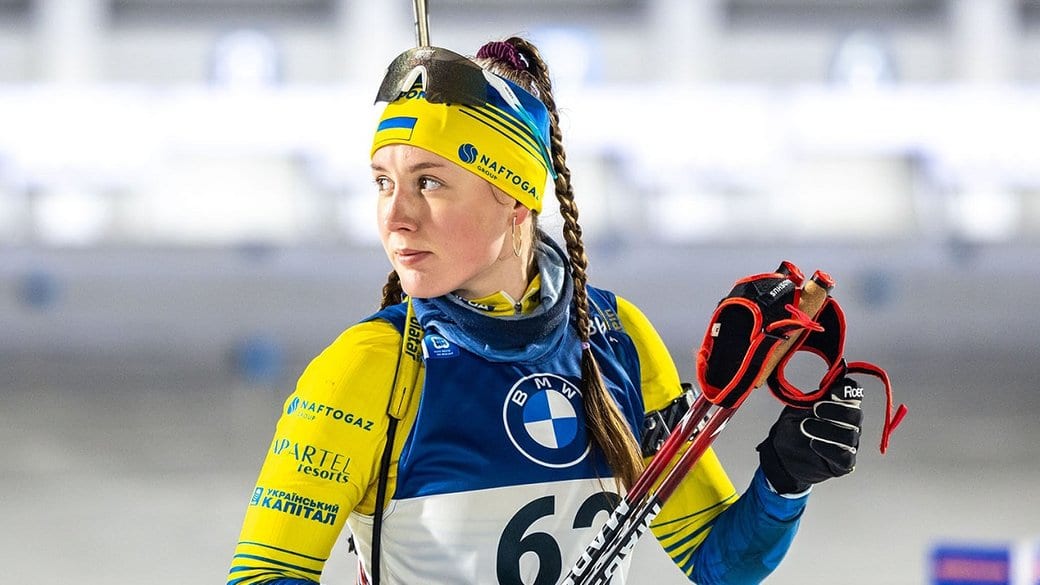 Біатлоністка Меркушина здобула для України перше «золото» на чемпіонаті світу