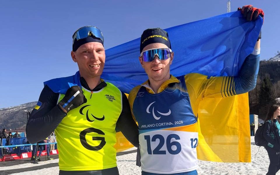 Україна посіла третє місце за кількістю медалей на Паралімпіаді-2026