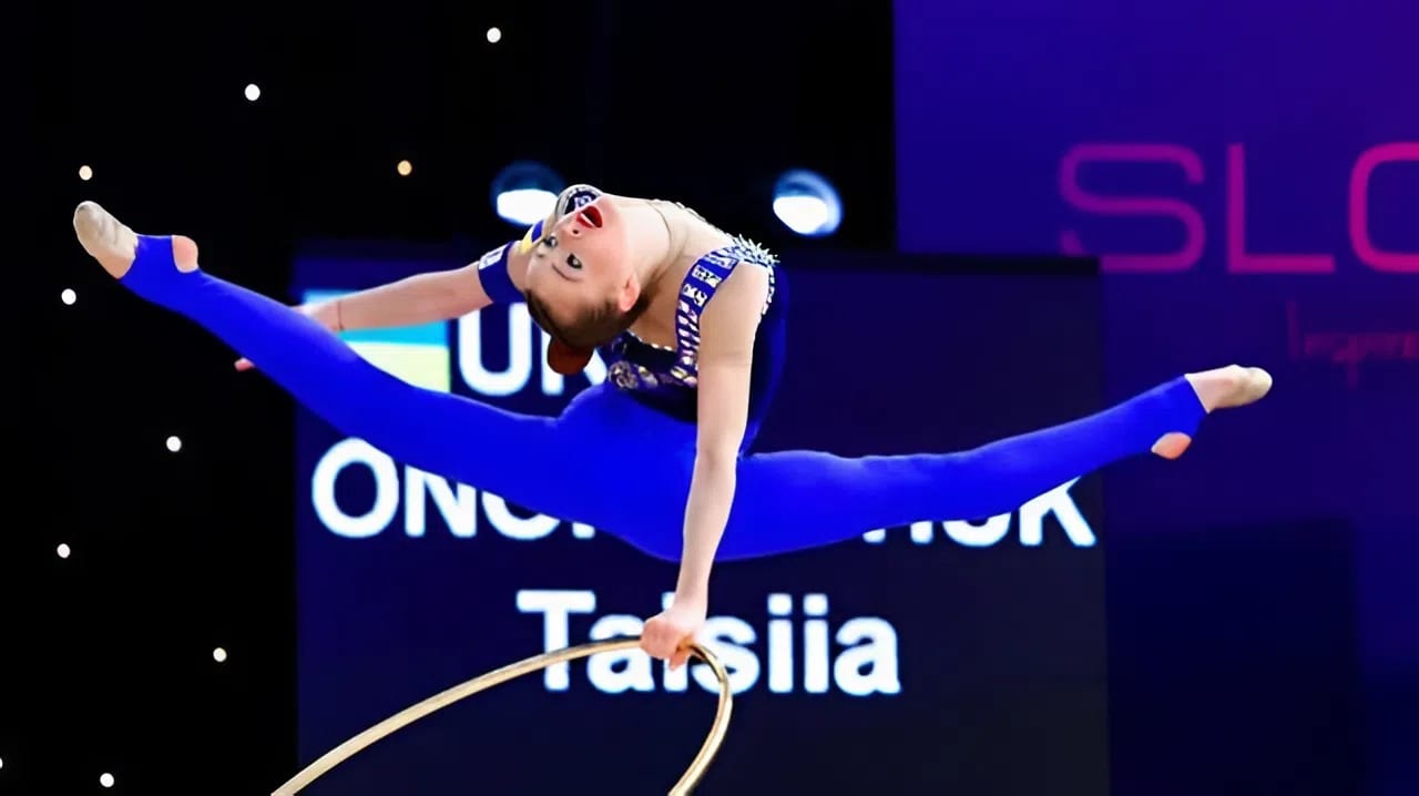 Українська гімнастка Таїсія Онофрійчук виграла чотири «золота» на Кубку світу