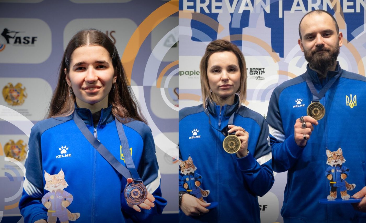 Україна виграла чемпіонат Європи з кульової стрільби