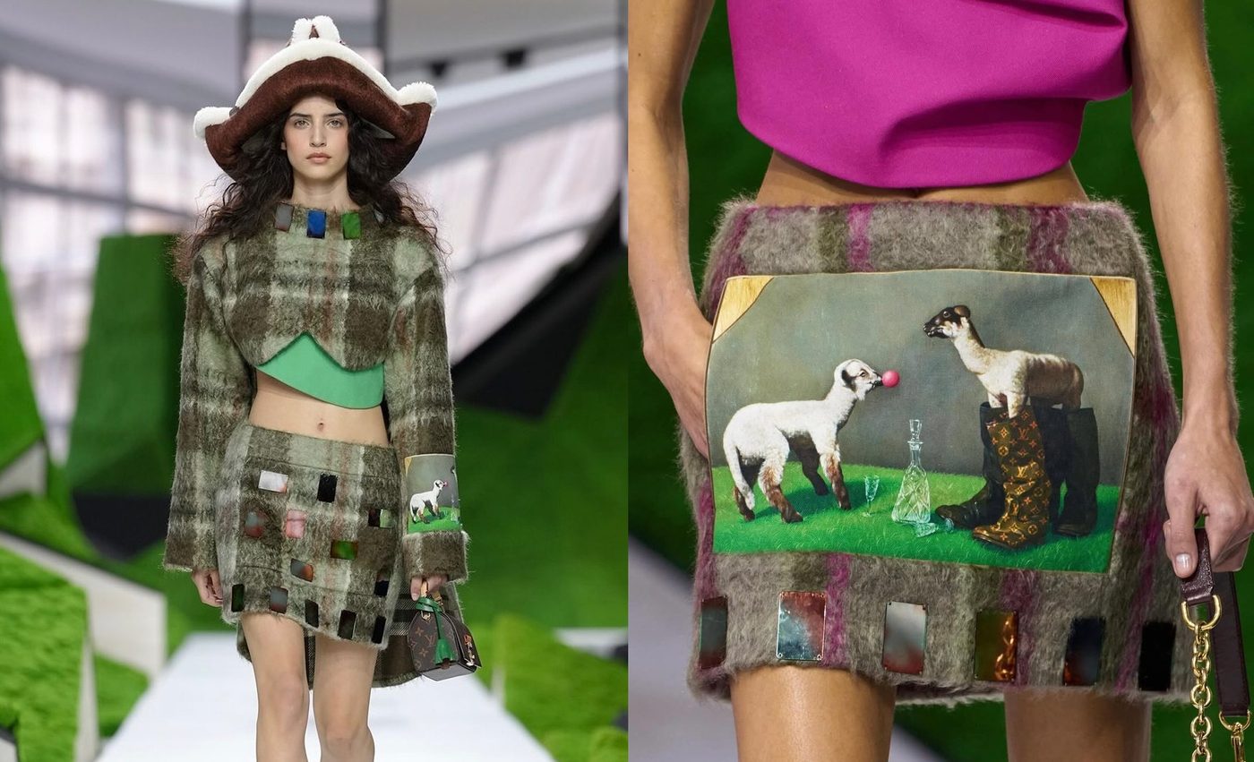 Роботи українського художника використали у новій колекції Louis Vuitton (ФОТО)
