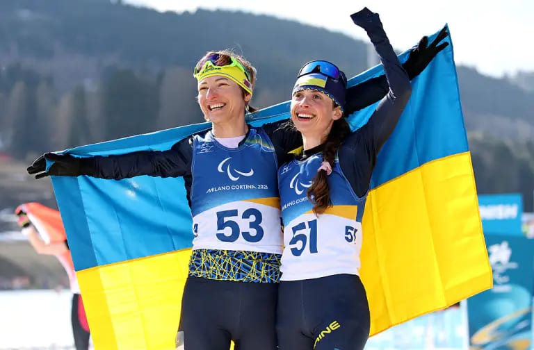 Українки взяли «срібло» та «бронзу» у спринті-персьюті на Паралімпіаді-2026