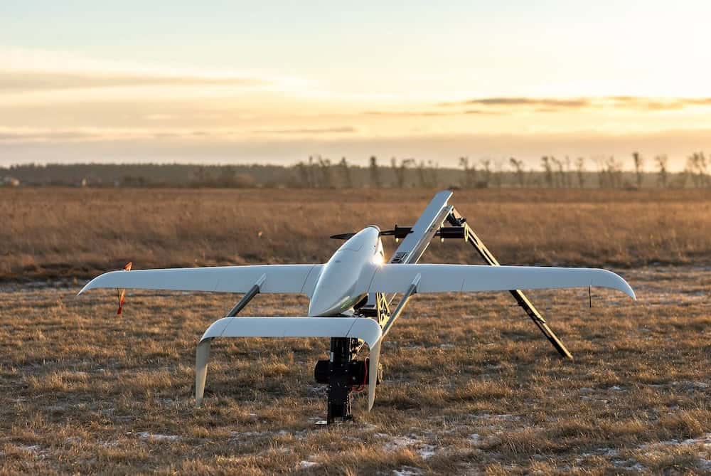 Український дрон Raybird оснастили датчиками для вимірювання радіації з повітря