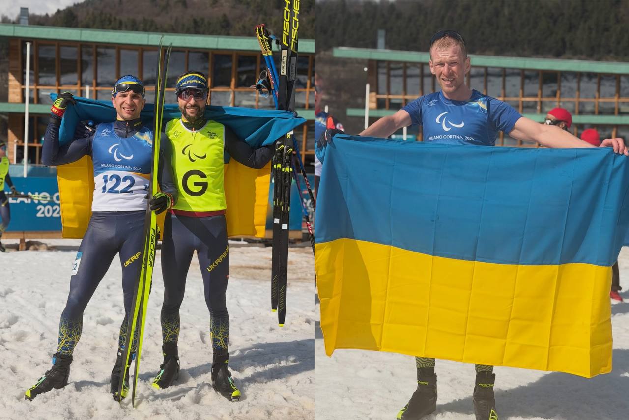 Українські біатлоністи здобули ще два «срібла» та «бронзу» на Паралімпіаді