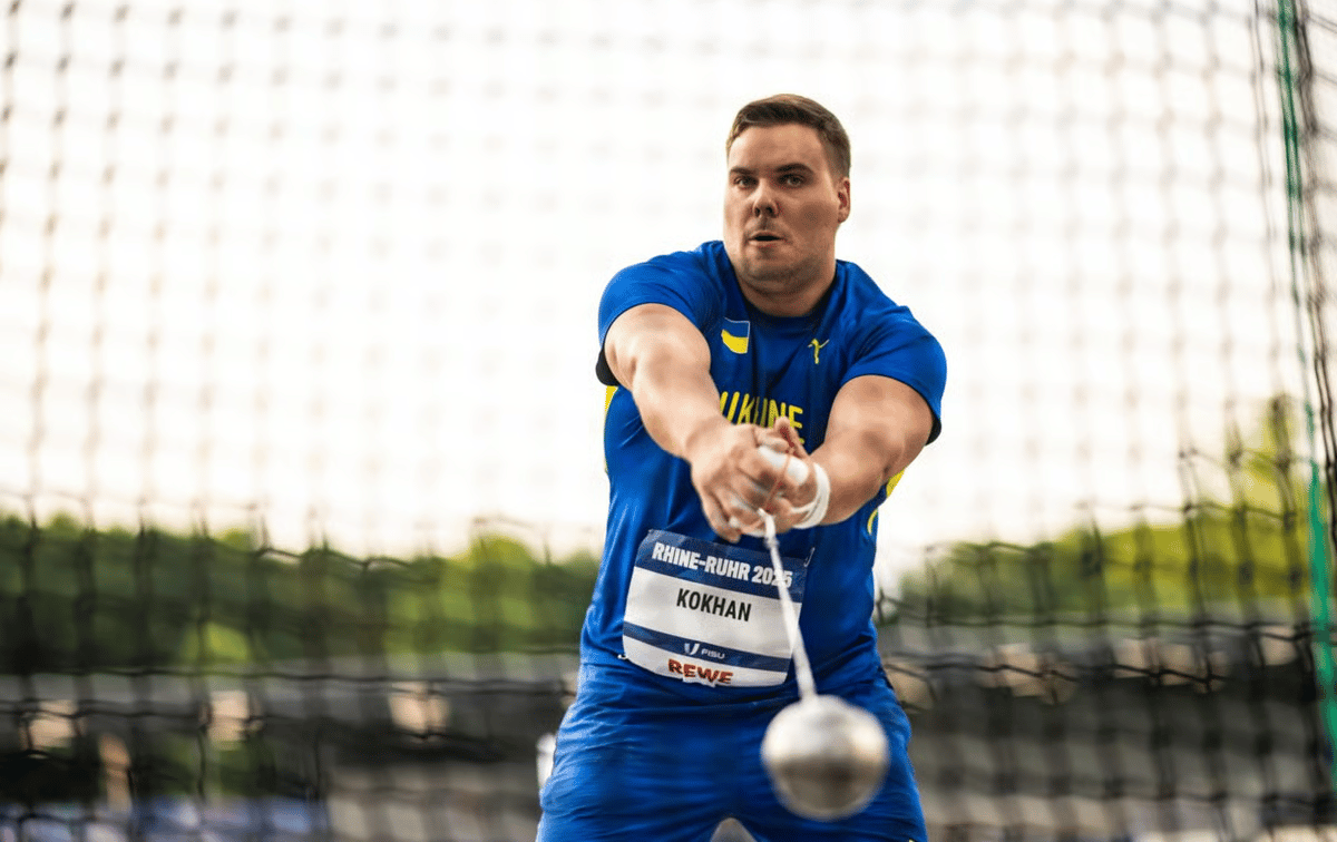 Михайло Кохан здобув «срібло» на турнірі Світового туру з метання молота