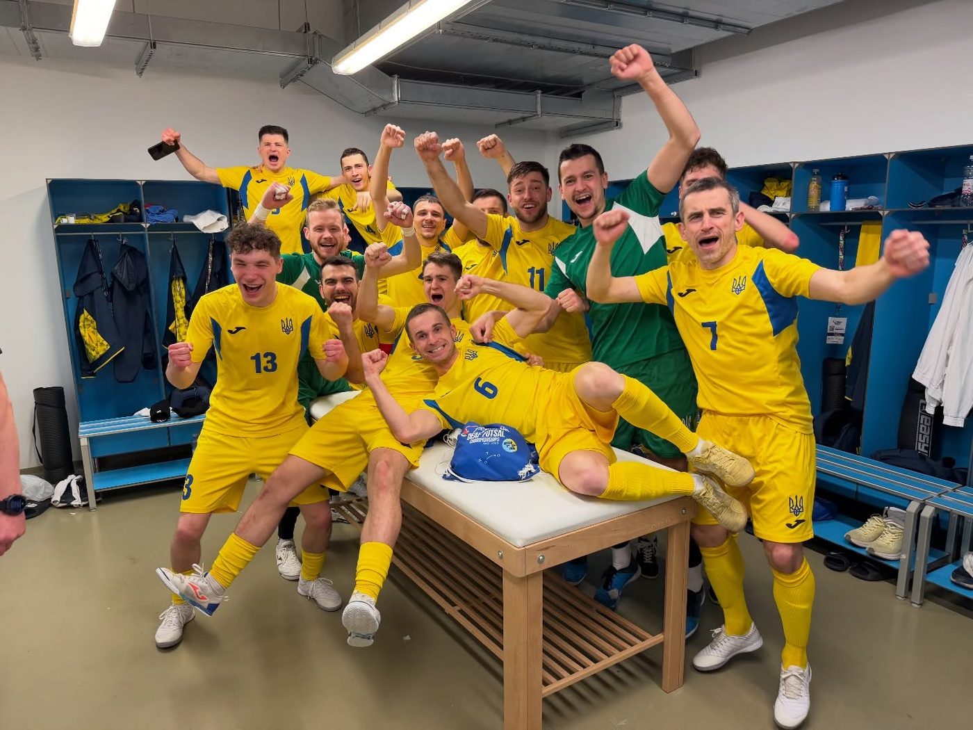 Українські футзалісти з порушеннями слуху стали чемпіонами Європи