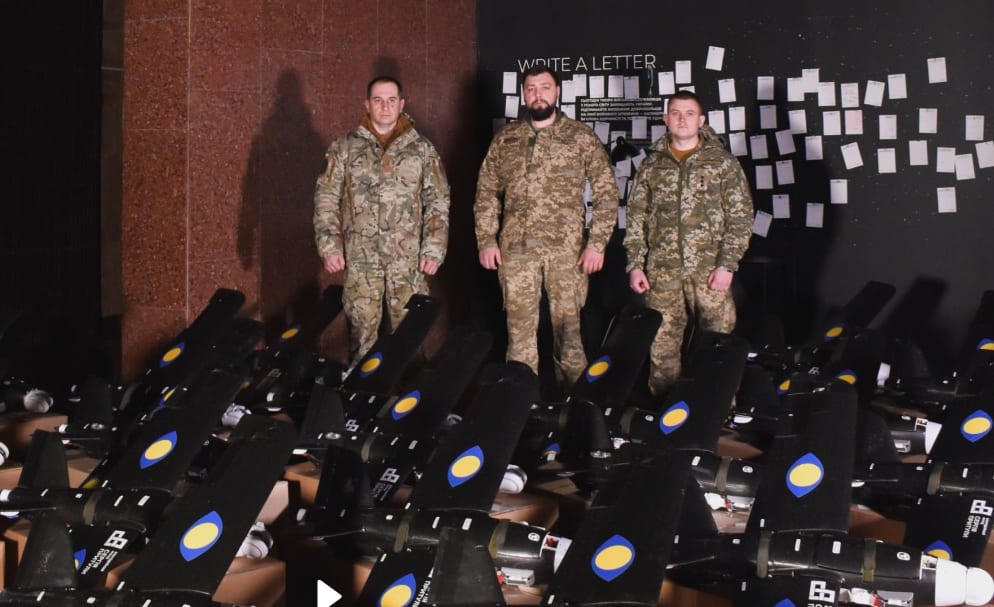 Чехи зібрали 18 млн гривень на дрони-перехоплювачі для Сил оборони України
