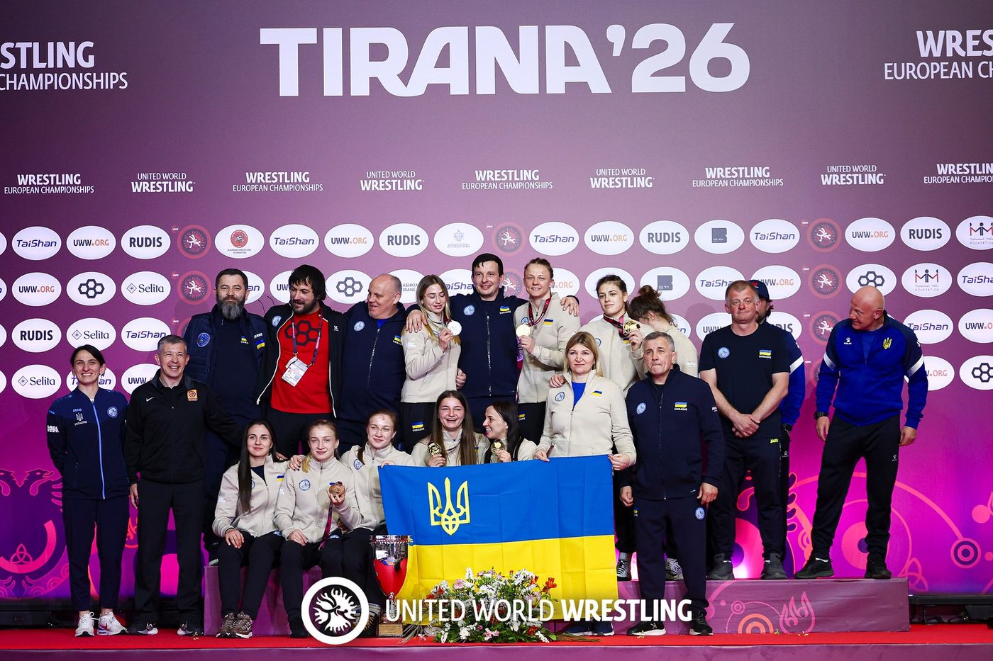 Уперше в історії Україна виграла медальний залік чемпіонату Європи з боротьби
