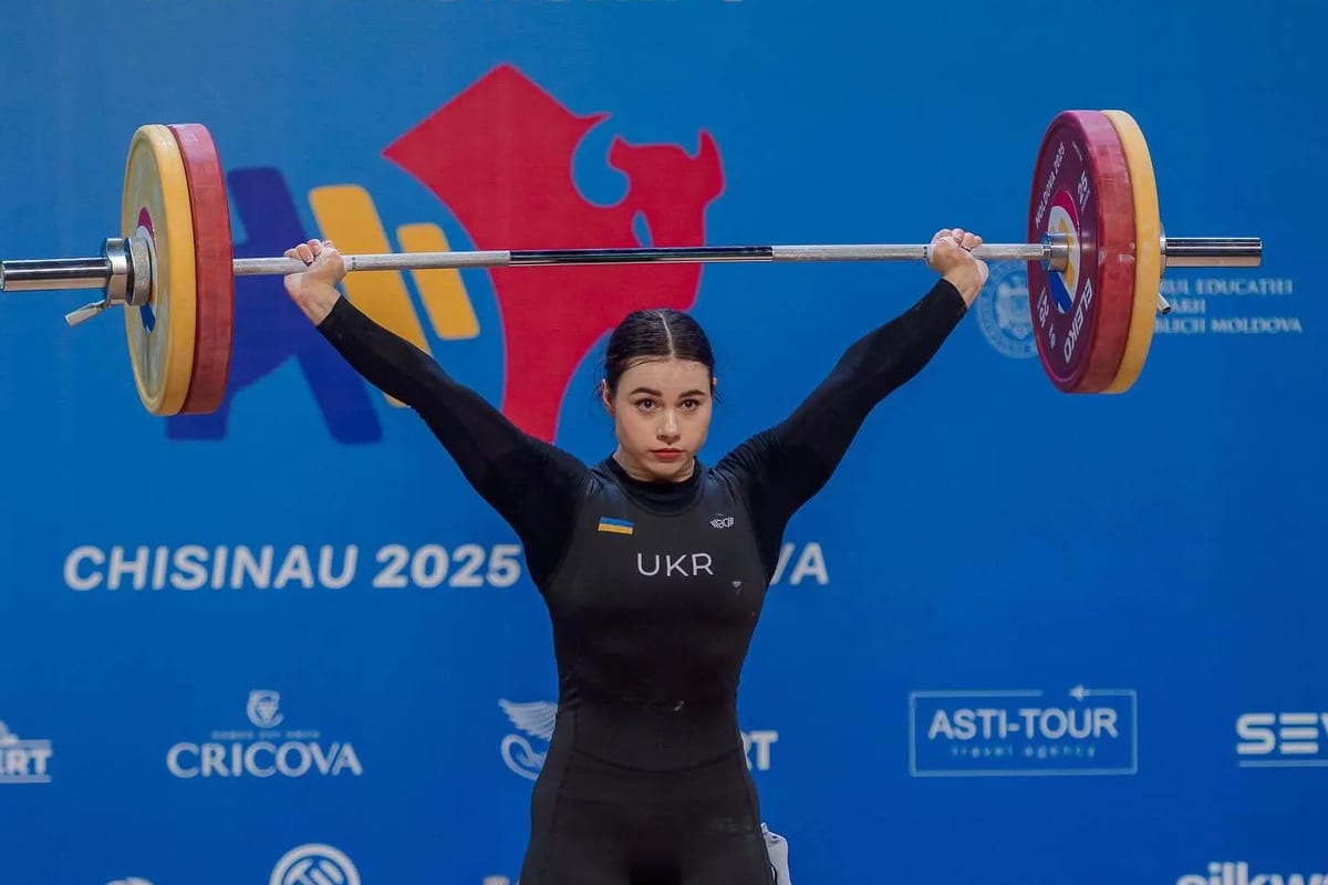 Українська важкоатлетка виборола одразу три «бронзи» на чемпіонаті Європи в Грузії