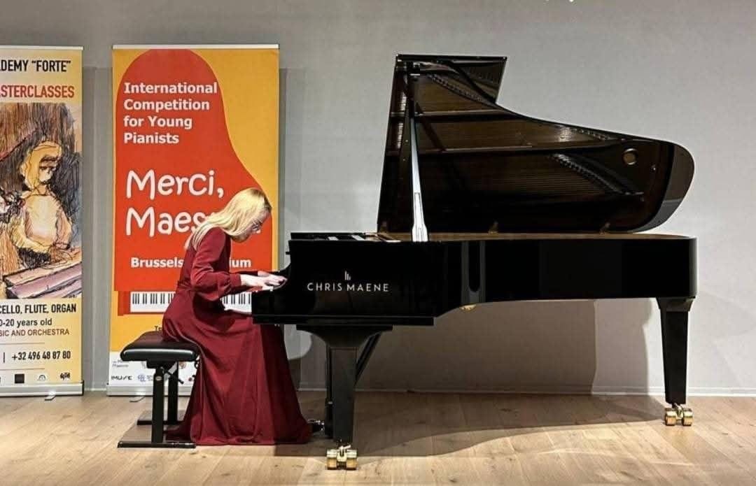 Українка виступить у королівському палаці в Брюсселі після перемоги на міжнародному конкурсі піаністів