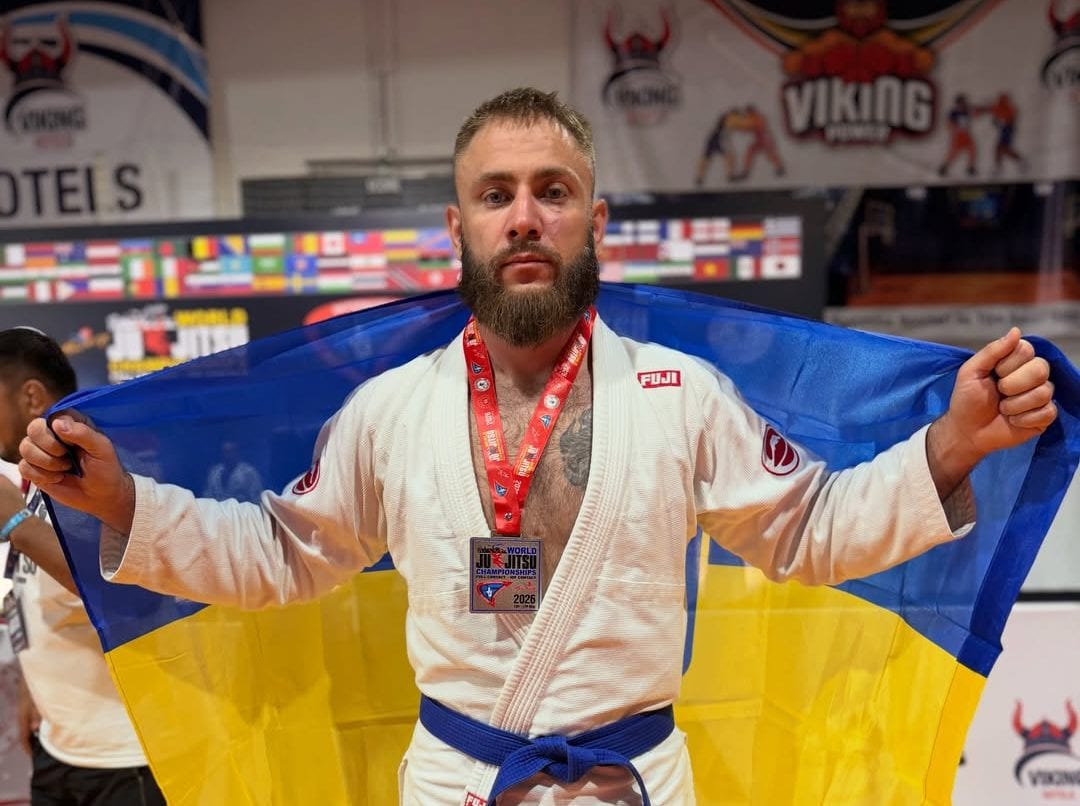 Дебютант із Києва став срібним призером ЧС із джиу-джитсу в Туреччині