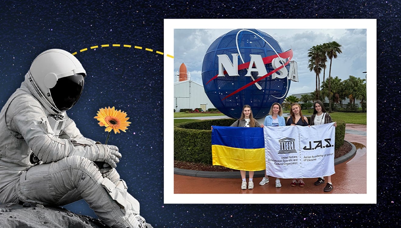 Українські школярі відправили у космос на кораблі SpaceX дві мінілабораторії