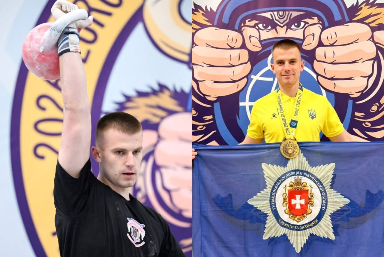 Українець виборов «золото» на чемпіонаті Європи з гирьового спорту