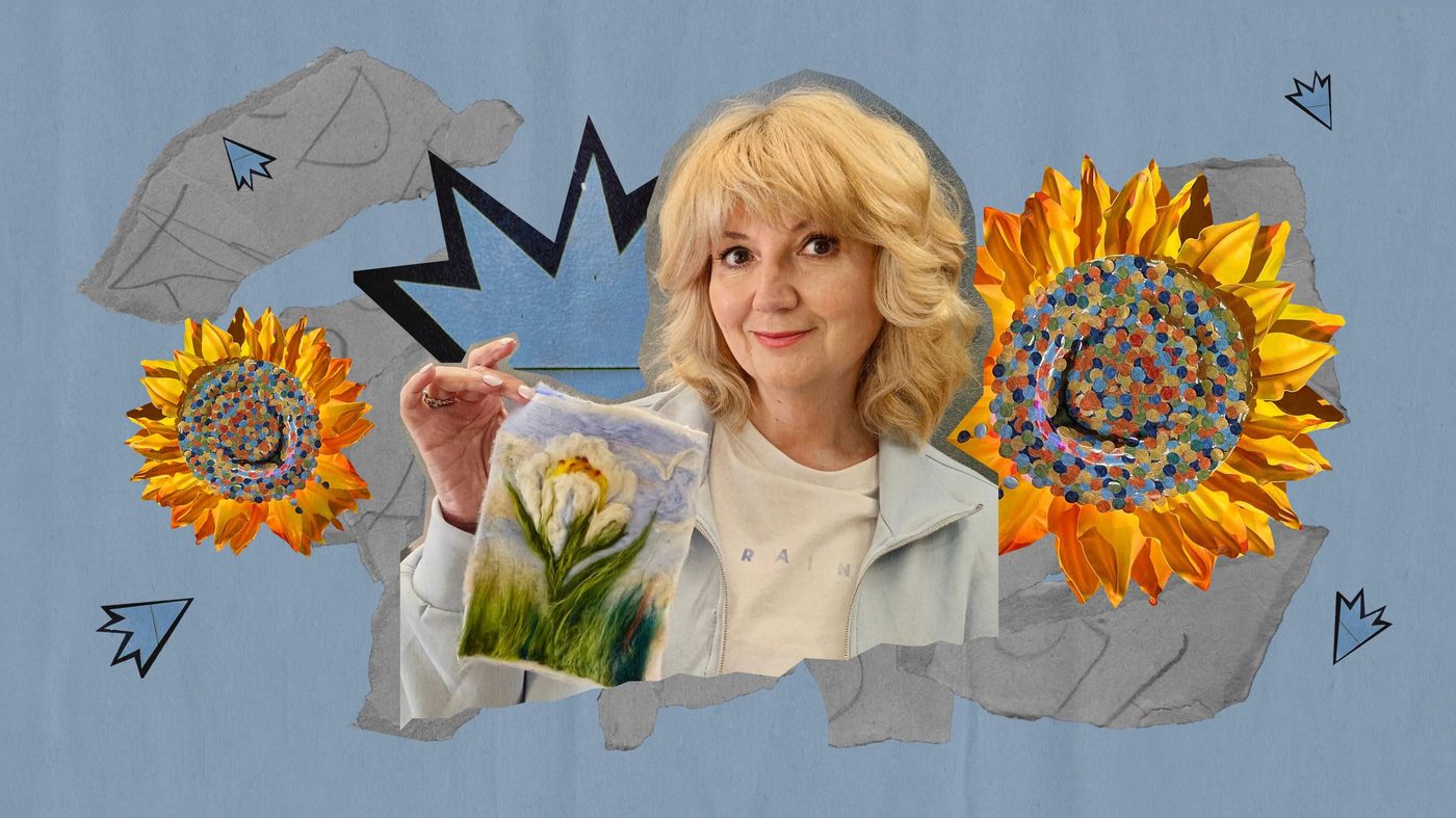 Не може зав’язати шнурки, але пензлями відновлює психіку українців
