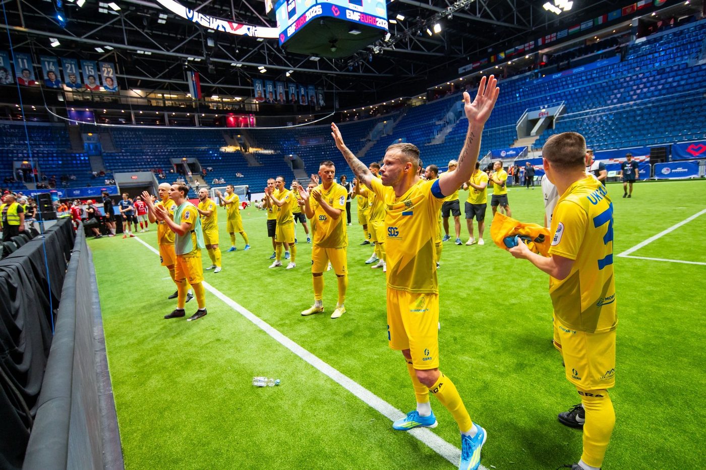 Збірна України з мініфутболу переграла Грузію та вперше вийшла у півфінал ЧЄ