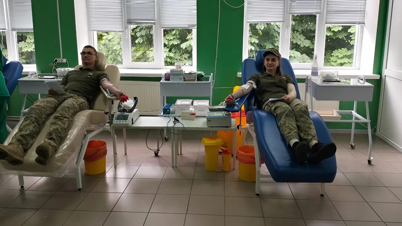 Прикордонники із чотирьох областей встановили національний рекорд із одночасної здачі крові