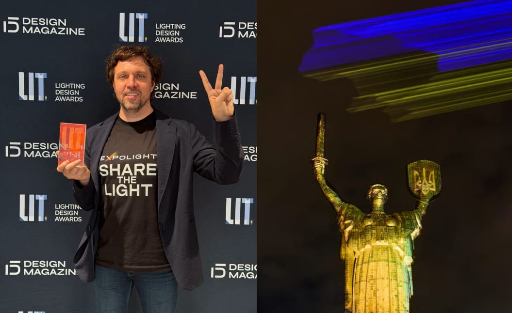 Українці здобули рекордні 14 нагород на престижній премії світлового дизайну у Парижі (ФОТО)