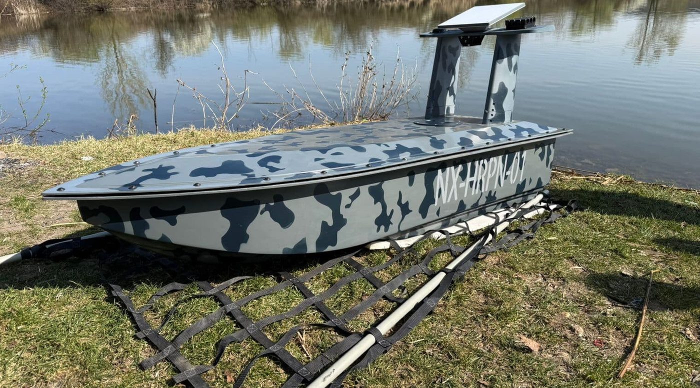 Може чекати у засідці до 48 годин: в Україні розробили новий морський дрон «Гарпун»