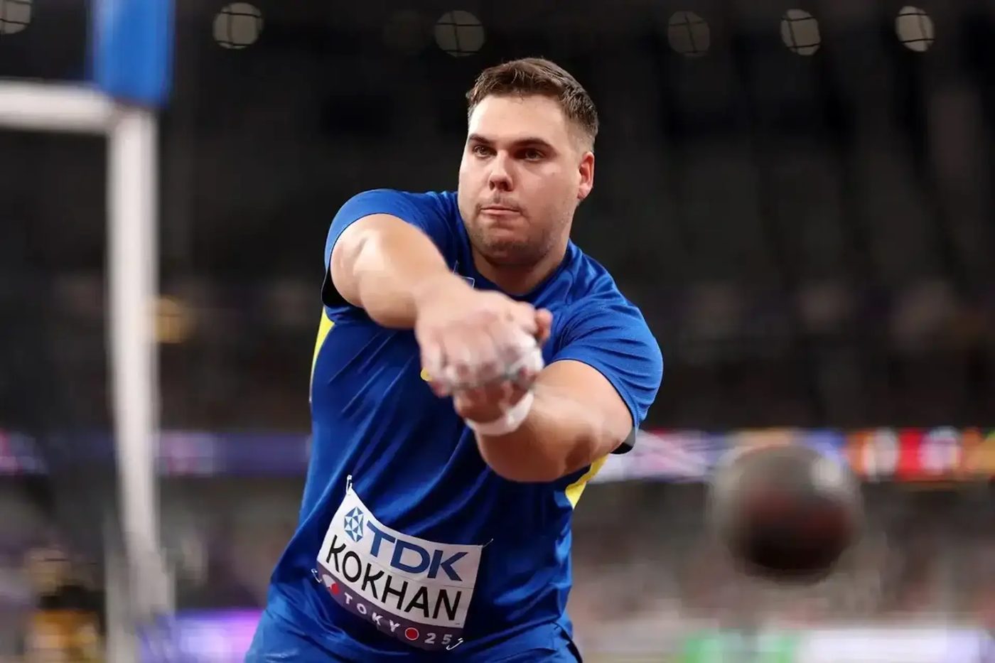 Український метальник молота здобув «срібло» на турнірі в США, побивши власний рекорд