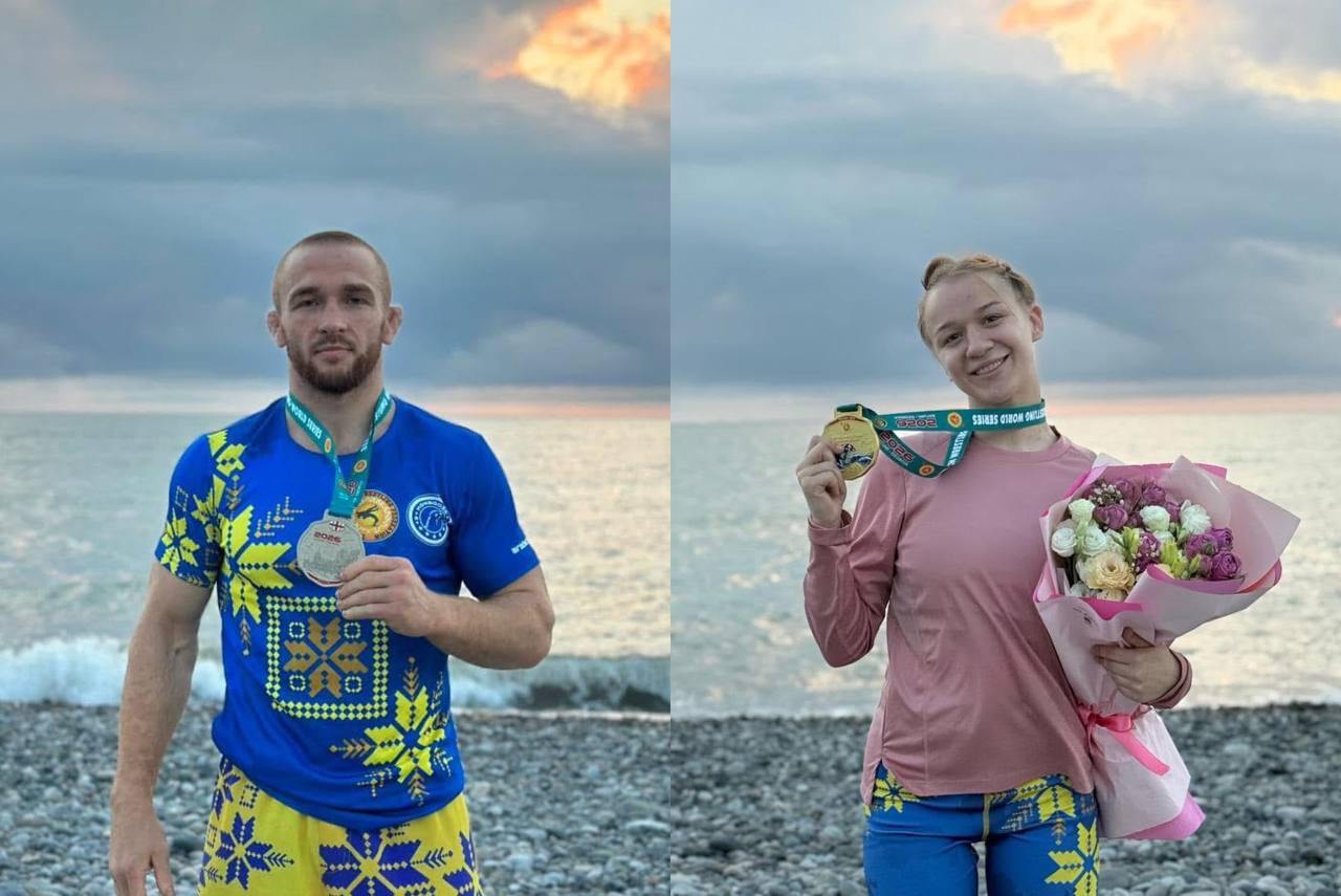 Українці здобули «золото» й «срібло» на етапі Світової серії з пляжної боротьби в Грузії