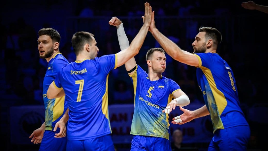 Уперше в історії Україна вийшла до плейофу Ліги націй із волейболу