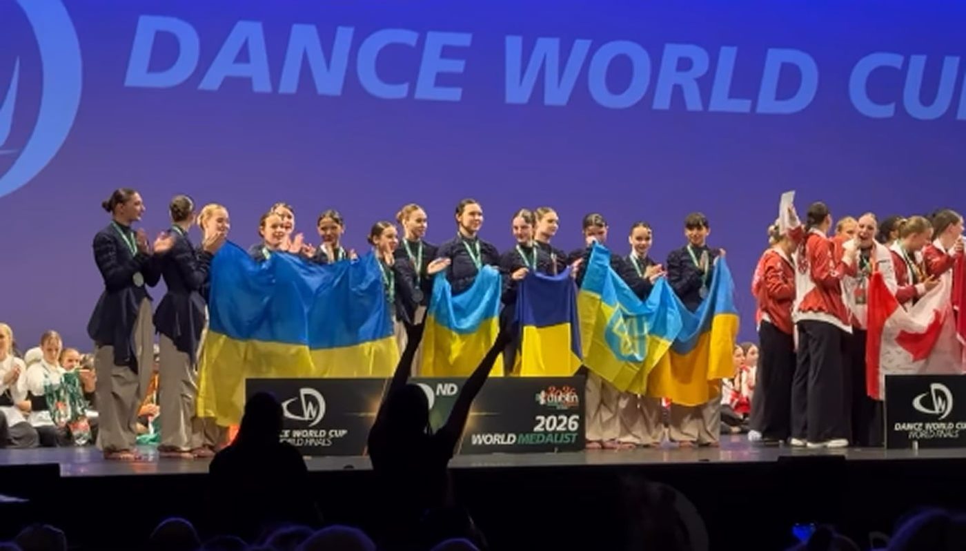 Українки стали віцечемпіонками світу на Dance World Cup (ВІДЕО)