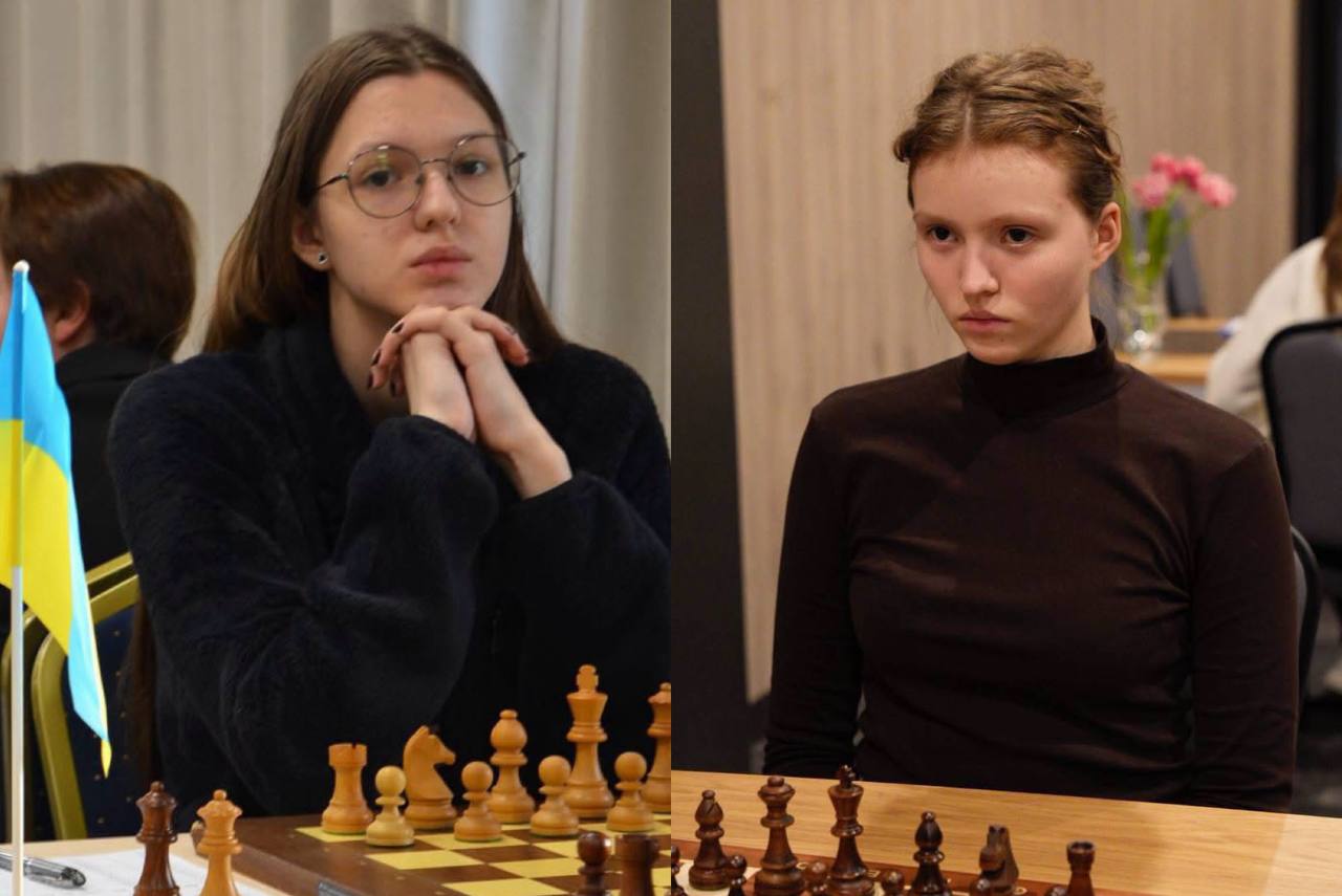 Українські шахістки здобули «срібло» й «бронзу» юнацького чемпіонату Європи