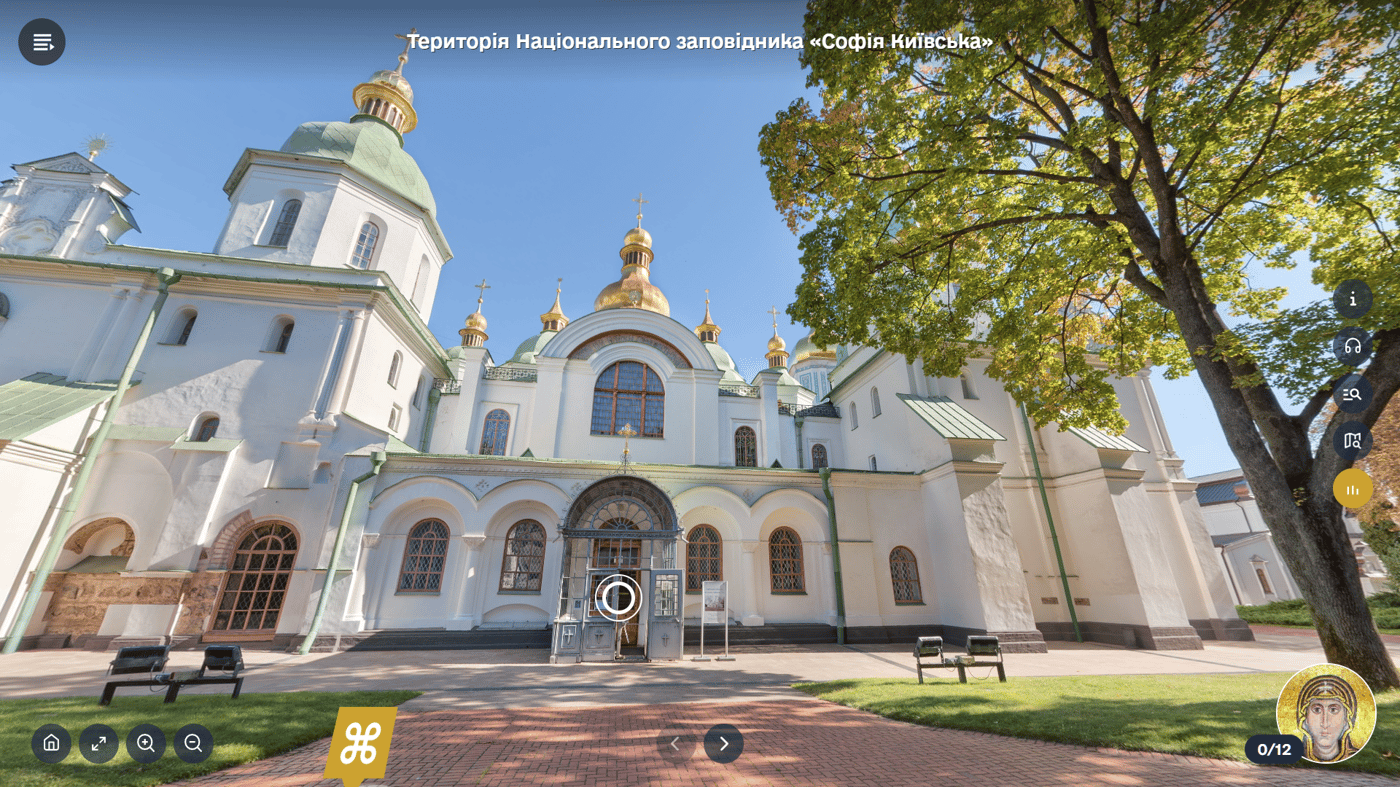 Унікальні пам’ятки Софії Київської тепер можна відвідати у віртуальному форматі