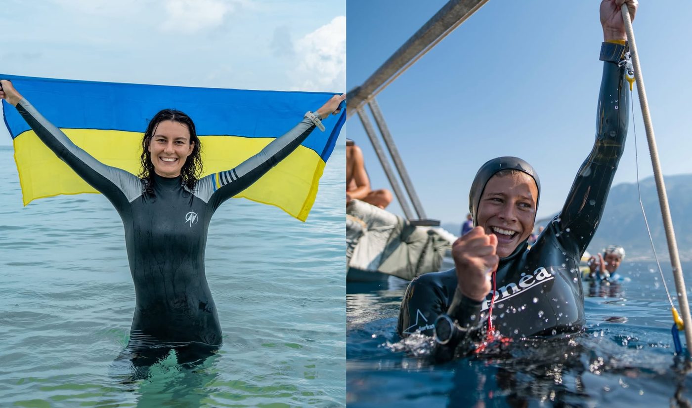 Дві українки здобули всі золоті медалі на чемпіонаті світу з фрідайвінгу