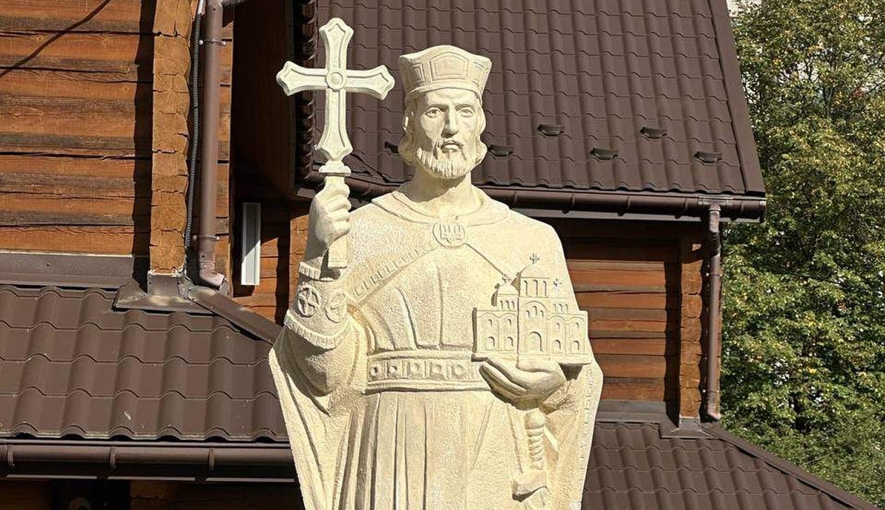 У Львові відкрили двометровий пам’ятник Володимиру Великому