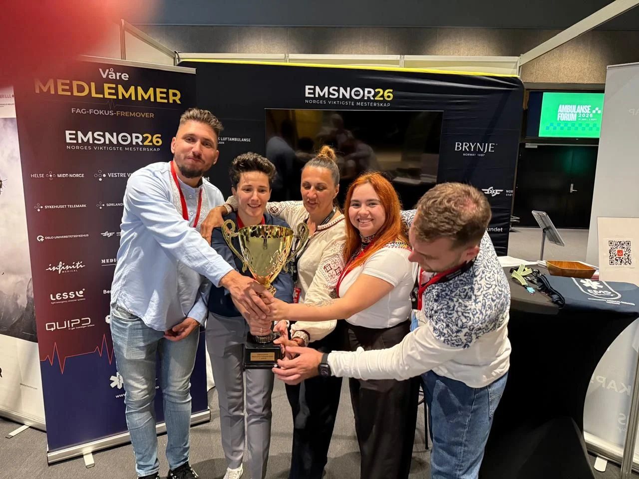 Українські медики виграли чемпіонат екстреної допомоги в Норвегії