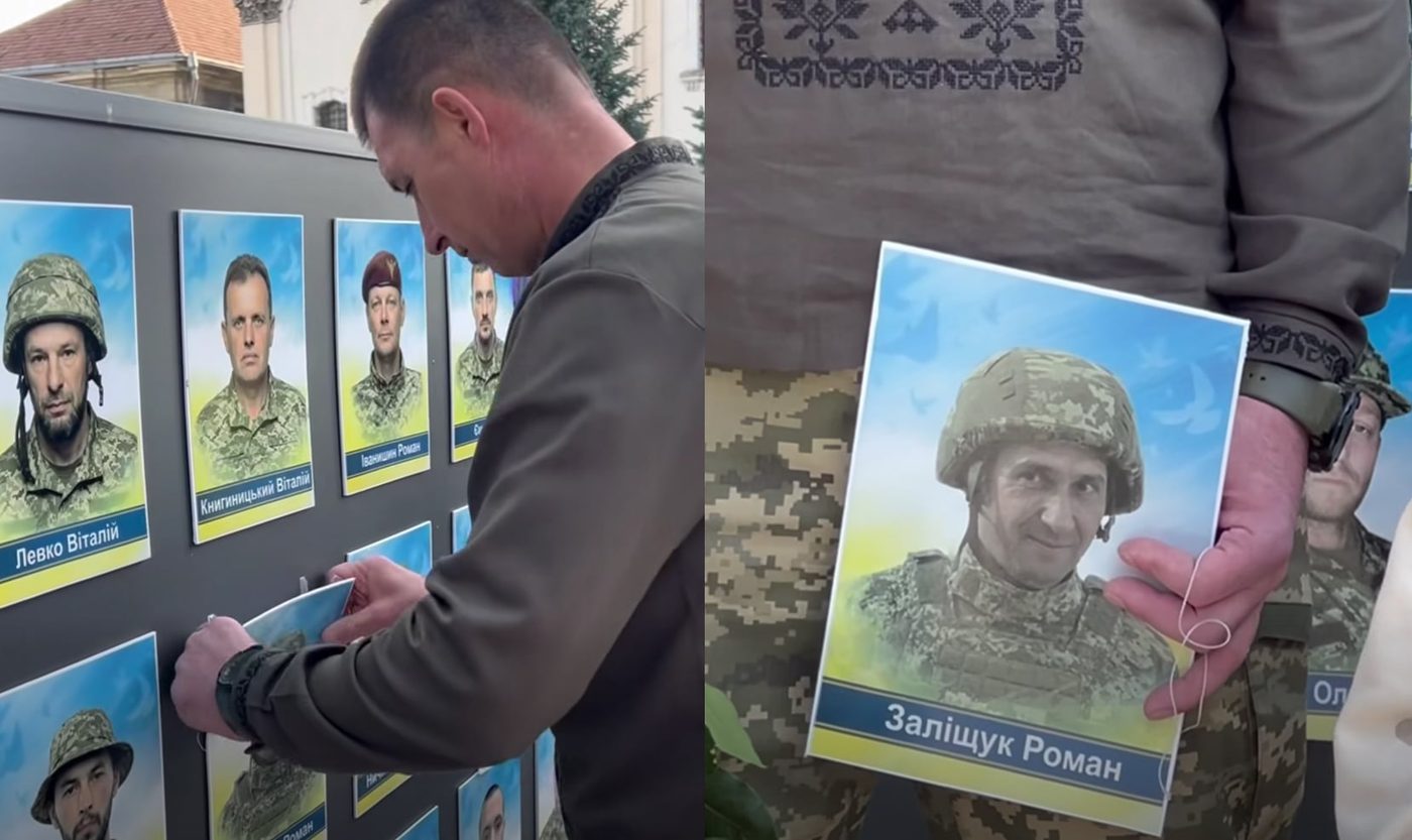 Повернули у День Незалежності: військовий після полону власноруч зняв своє фото з Алеї віри та надії