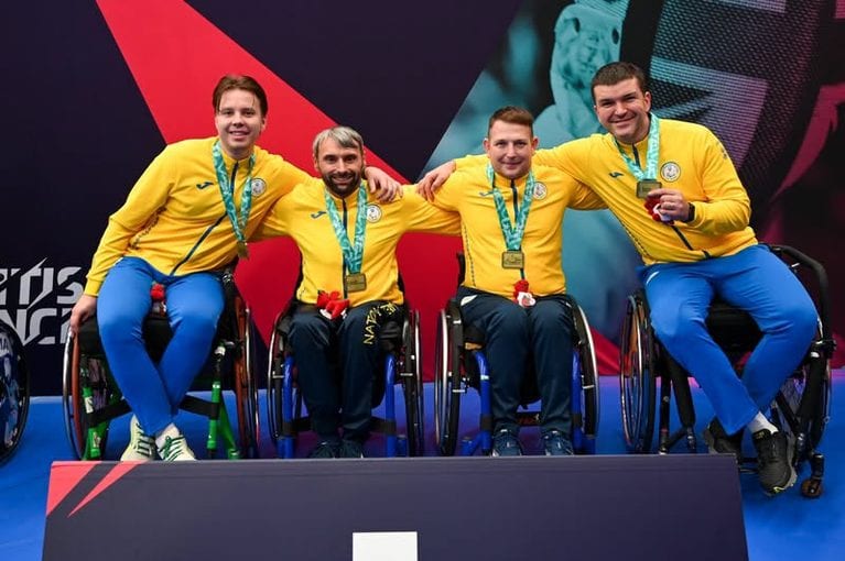 Українці здобули 16 нагород та виграли медальний залік чемпіонату Європи з парафехтування
