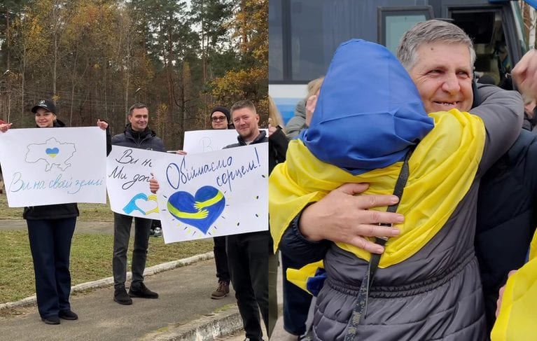 Україна евакуювала жителів Олешок разом із їхніми домашніми тваринами (ВІДЕО)