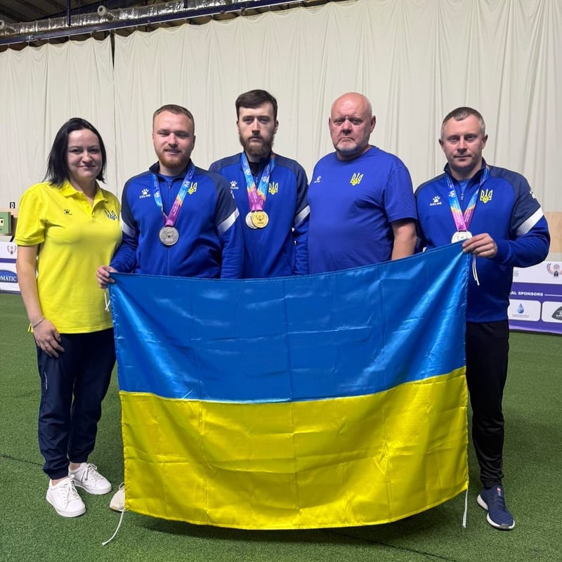 Українські спортсмени на чемпіонаті світу з кульової стрільби у Каїрі