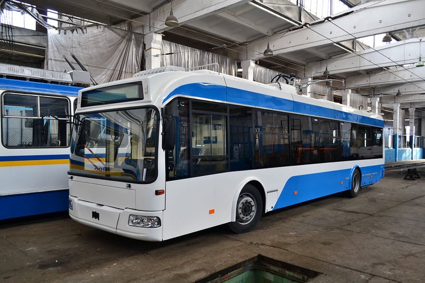 Краматорск получил 4 троллейбуса на автономном ходу