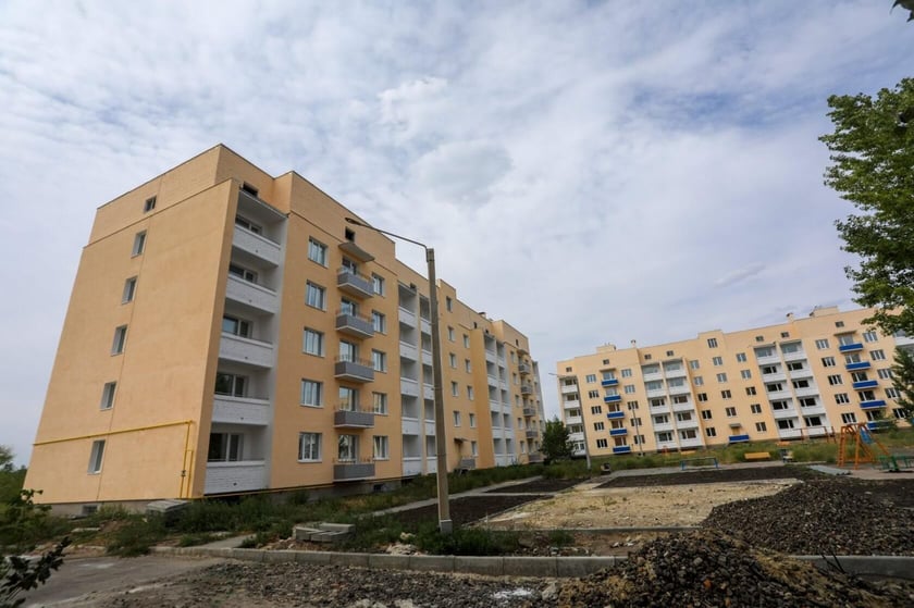 На Харківщині зводять три багатоповерхівки для військовослужбовців