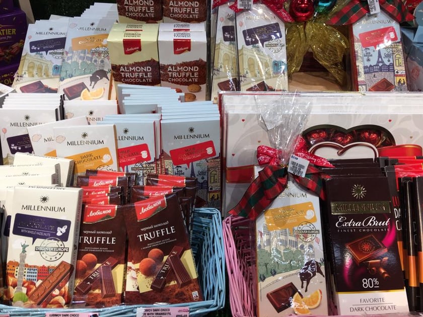 Українські солодощі продають у супермаркетах Сінгапуру та Малайзії