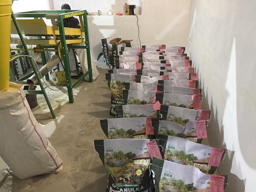 На Одещині запрацював міні-завод iз виробництва комбікормів