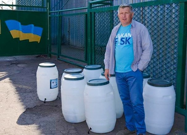 Священник основал в Донецкой области бизнес по очистке воды