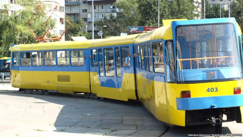 У Києві за 290 млн грн реконструюють трамвайні лінії