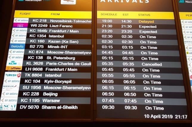 Ще два аеропорти виправили Kiev на Kyiv