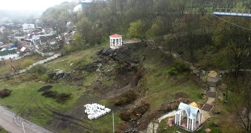 У Житомирі триває реконструкція набережної