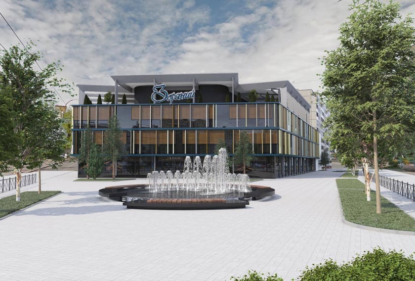 У Києві біля кінотеатру “Зоряний” запрацював фонтан