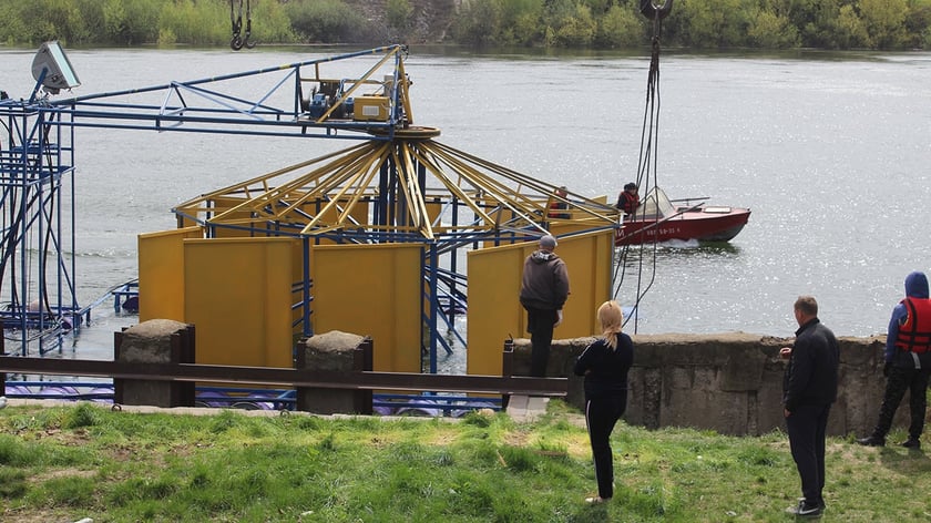 Українець винайшов незвичну ГЕС, що працює без греблі