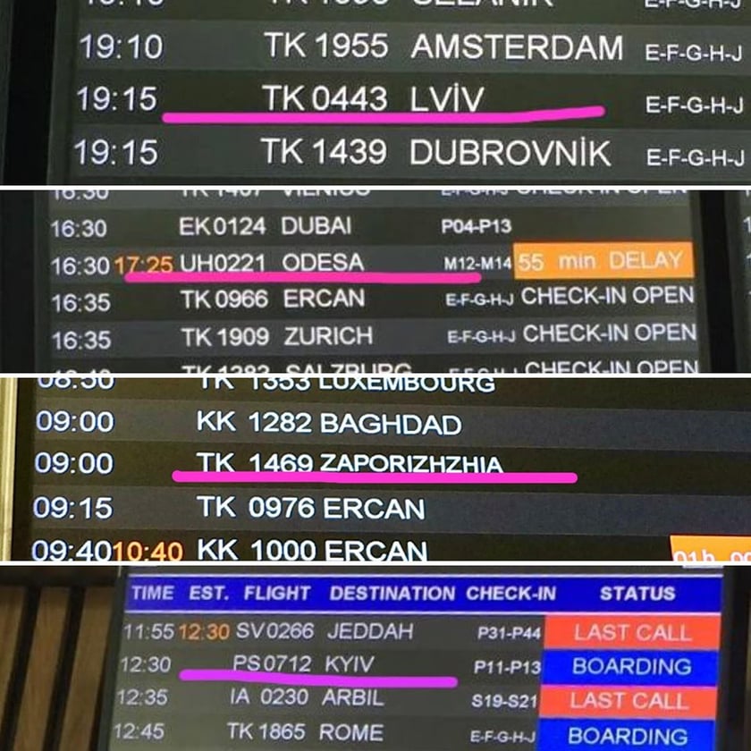 Найбільший у світі аеропорт почав правильно писати назву столиці України